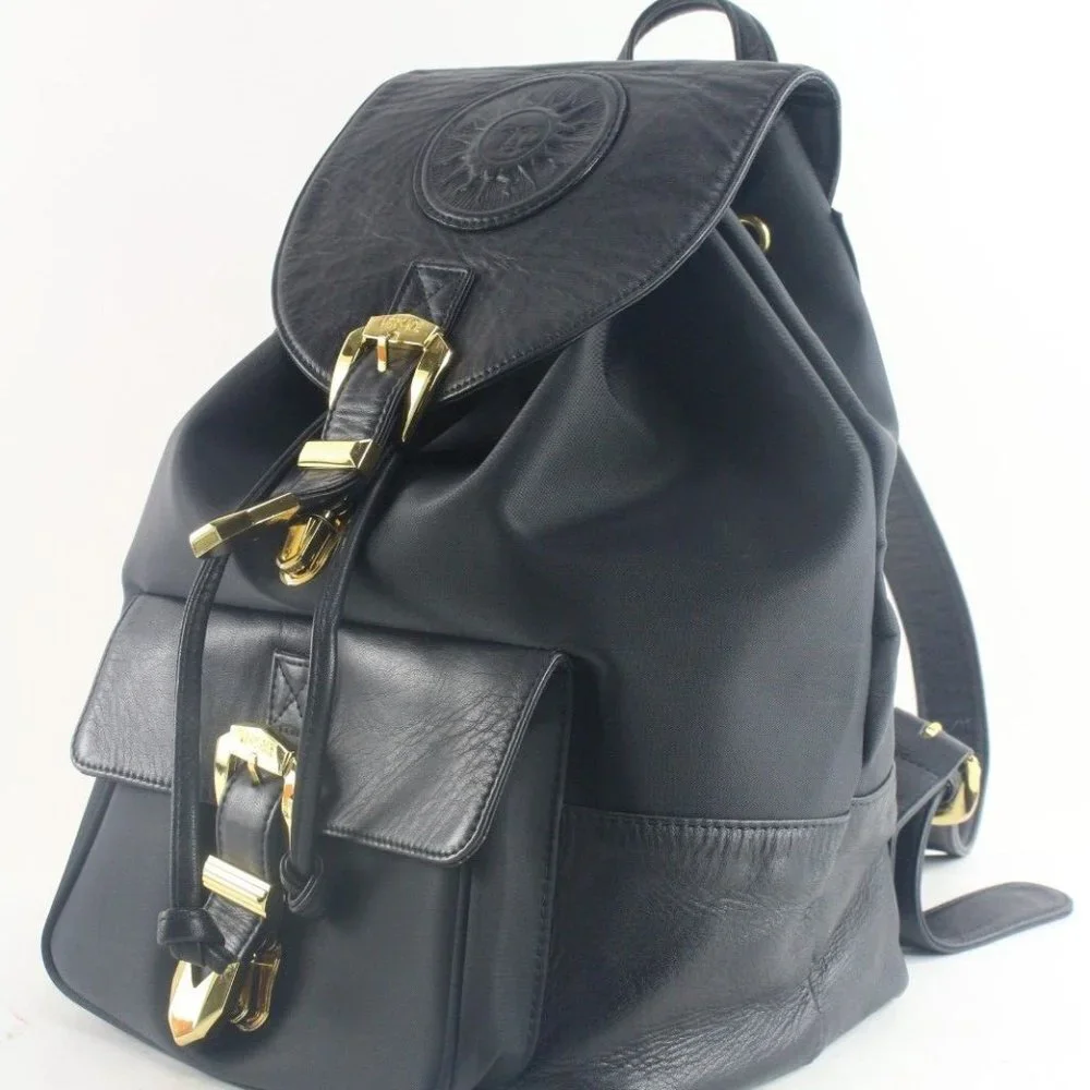Gianni Versace Leather Backpack 2GV918K